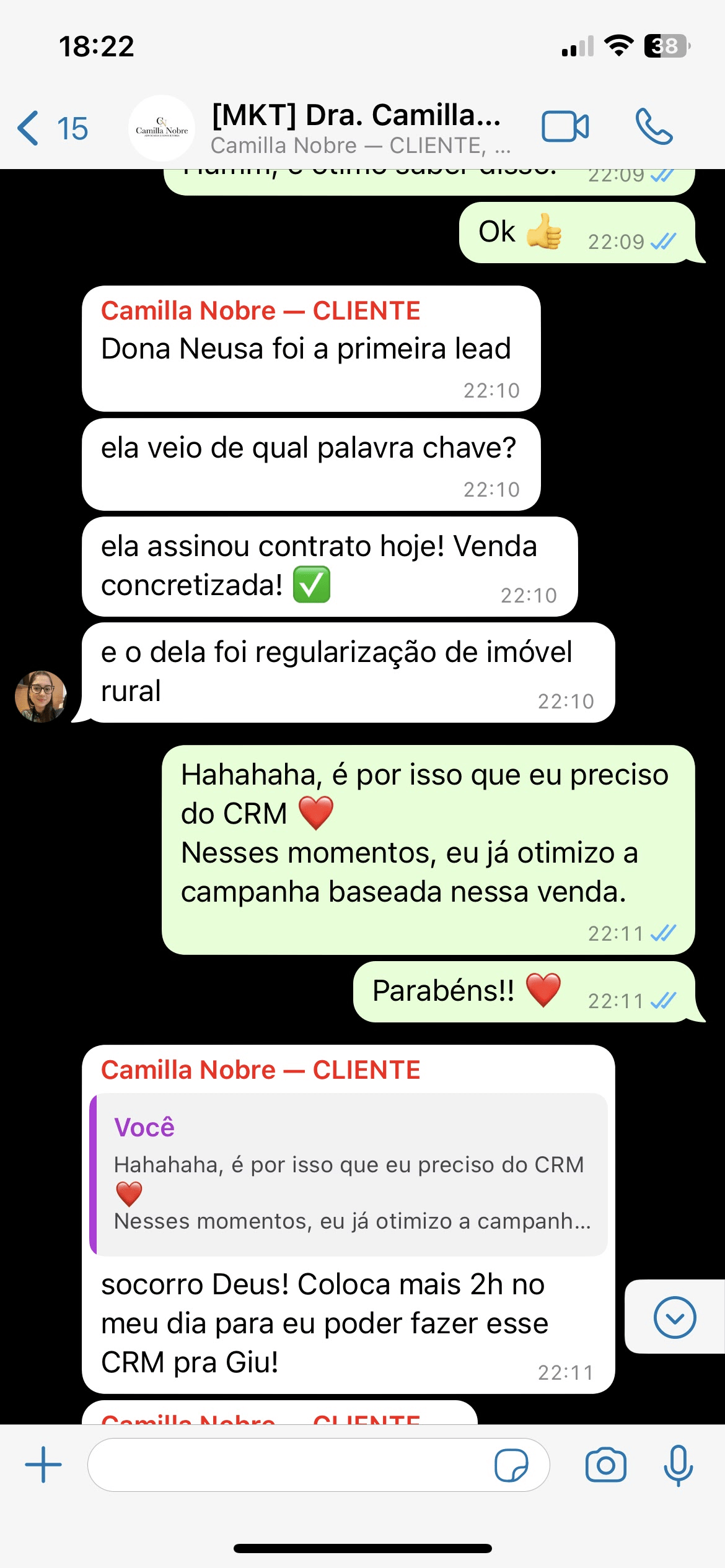 CAMILA - FECHAMENTO - REGULARIZAÇÃO IMOVEL RURAL - DONA NEUSA (HD)