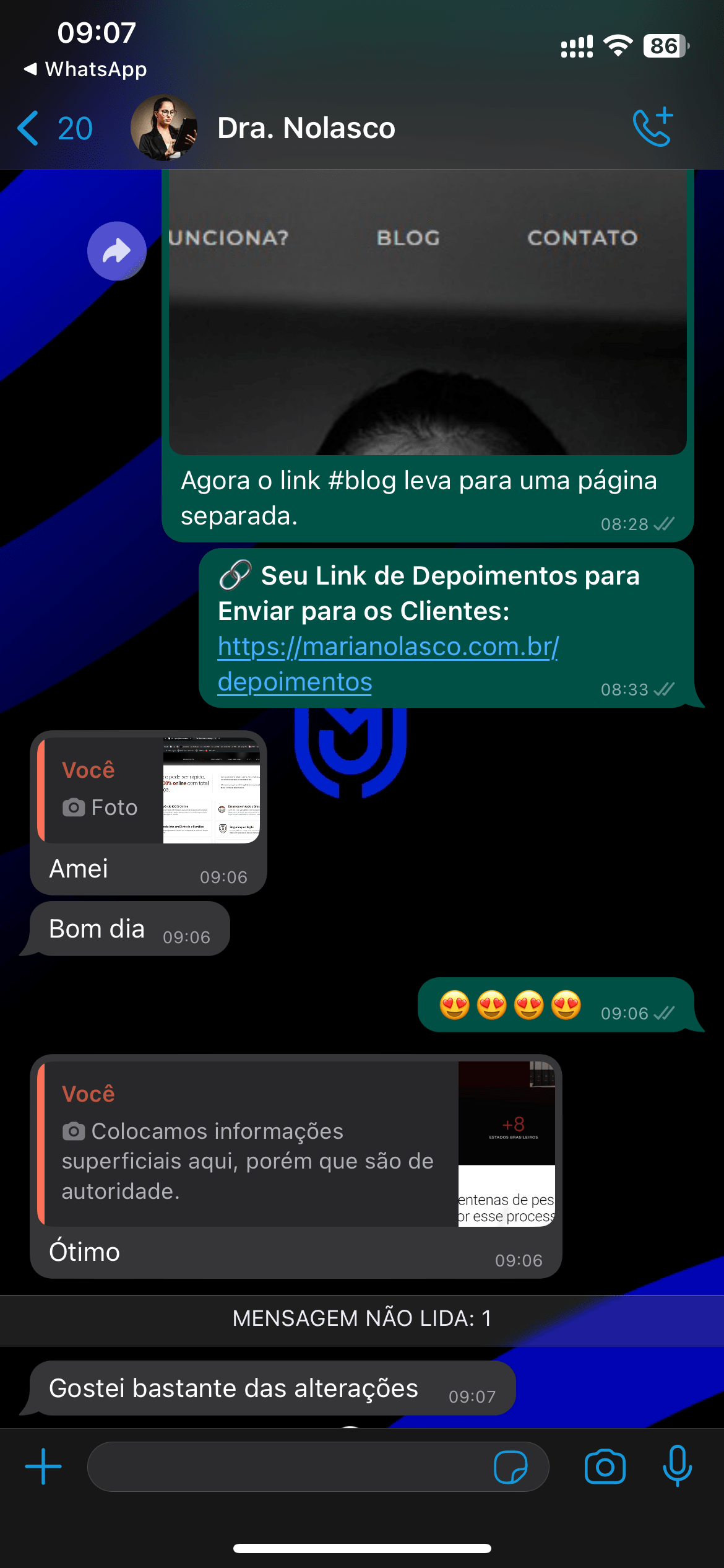 NOLASCO - FEEDBACK SITE